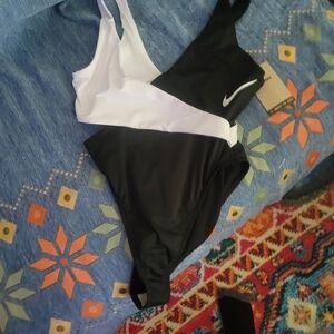 Nike Women's Monochrome One-Piece Swimsuit